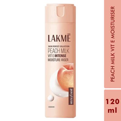 LAKME PEACH MILK INTENSE MOISTURIZER LOTION, 120 ML