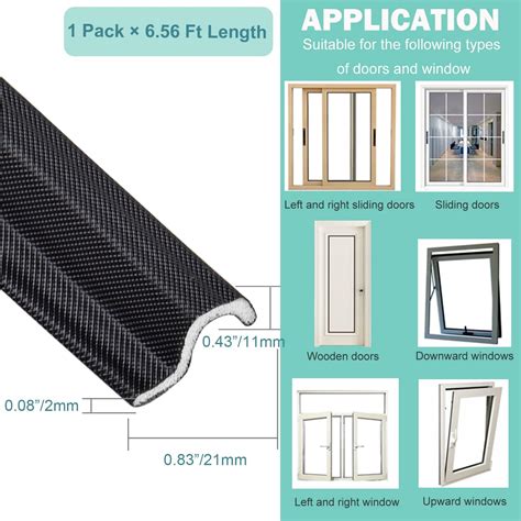 MOPMS 6.56Ft Brown Self-adhesive Soundproof Seal Strip for India | Ubuy