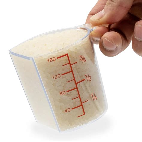 Buy Musuubi Japan Rice Measuring Cup, 1 Rice Cup/Gou, 3/4 Cup, 180ml ...