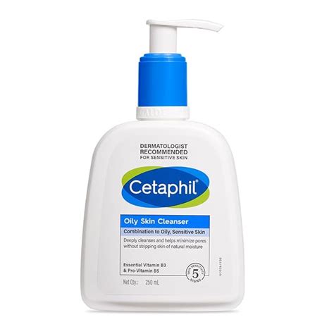 Cetaphil Oily Skin Cleanser, Daily Face Wash For Oily, Acne Prone Skin ...