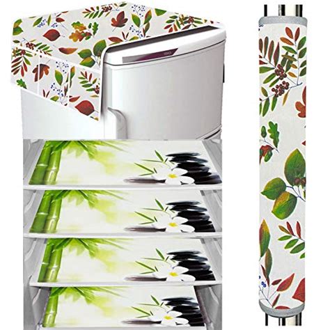LOOMANTHA miles to go.... Refrigerator Top Cover and Drawer Mats (White ...