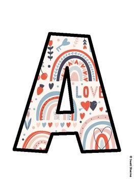 Boho Rainbow Bulletin Board Decor Kit, Boho Rainbow Bulletin Board ...