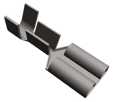 2-160256-2 TE Connectivity | TE Connectivity FASTON .250 Uninsulated ...