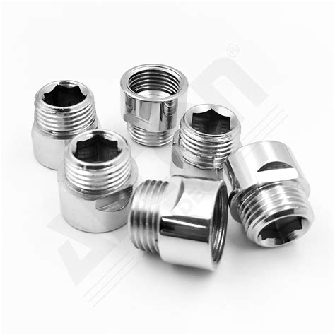 ALTON ALD310, Brass 1-INCH Extension Nipple, Pack of 6 (Silver ...