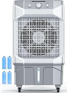 HIFRESH Air Cooler for Room Cooling, 29Ft Powerful Air Throw Portable ...