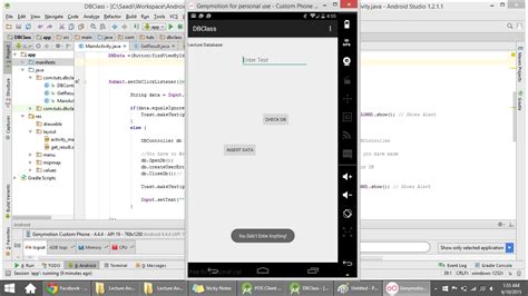 Android Database 的图像结果