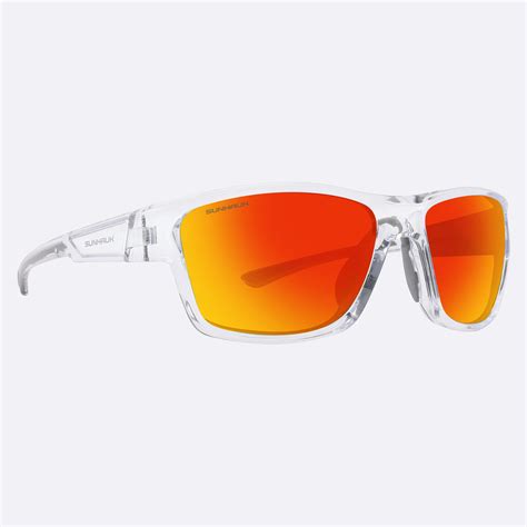 Prism Blaze - Orange Tint Sunglasses | SUNHAUK – Sunhauk Eyewear