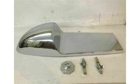 Benelli Mojave Cafe Racer 260 360 Aluminum Tank Seat Hood + Cap& Tap ...