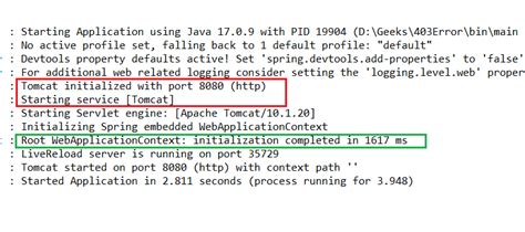 Image result for Java Spring Boot Error