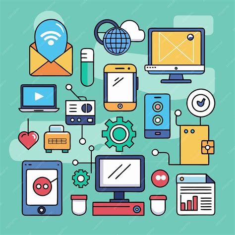 Different Types of Technology Drawing 的图像结果