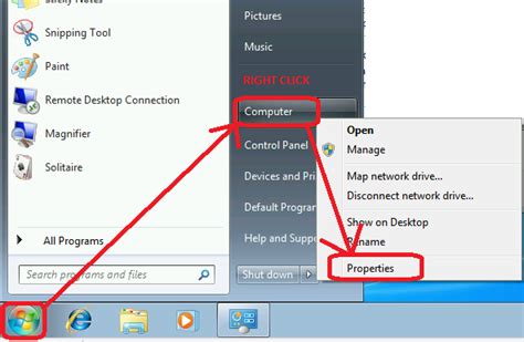 Image result for My Computer Properties Windows 7