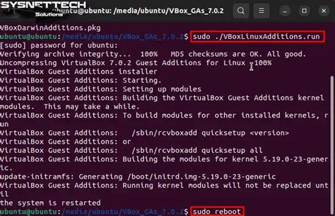 Image result for Install Ubuntu CLI VirtualBox