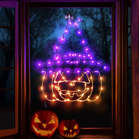 Cheap Halloween Window Lights at Jessie Ramirez blog