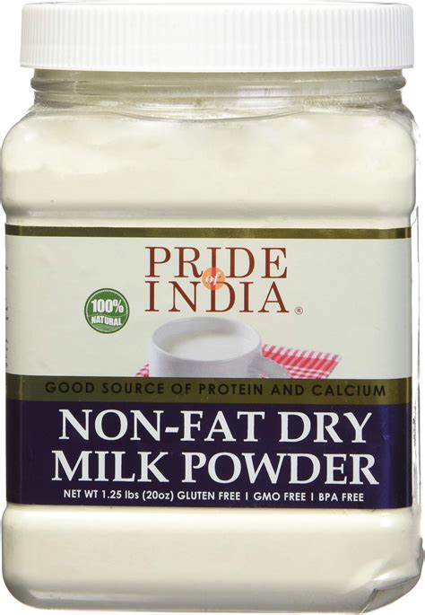 Amazon.com : NOW Foods, Organic Non-Fat Dry Milk Powder with Protein ...