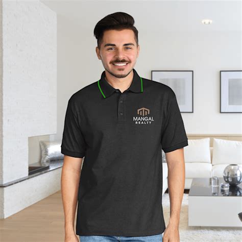 Custom Polo T-shirts | Print Branded Polo Shirts with Logo | VistaPrint
