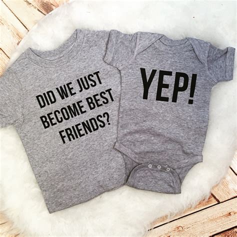 THREE Matching Best Friend Tees Twins Did We Just Become Best Frie ...
