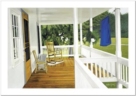SMART ART - 'The Porch' by Kathleen Green - Fine Art Print 40x28 inches ...