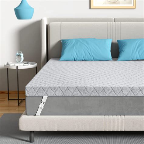 Amazon.com: Sleepmax Firm Mattress Topper Full Size 3 Inch - Extra Firm ...