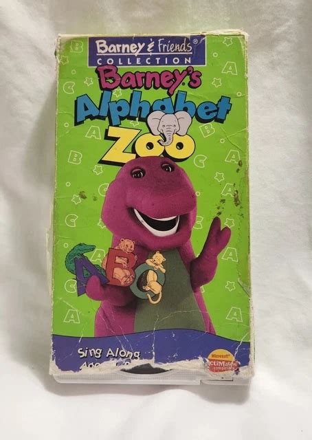 Barney Alphabet Zoo Book 的图像结果