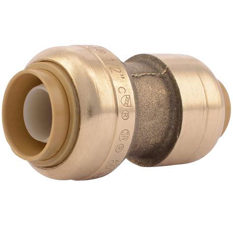 Buy SharkBite 3/8 Inch (1/2 Inch OD) x 1/2 Inch Reducing Coupling, Push ...