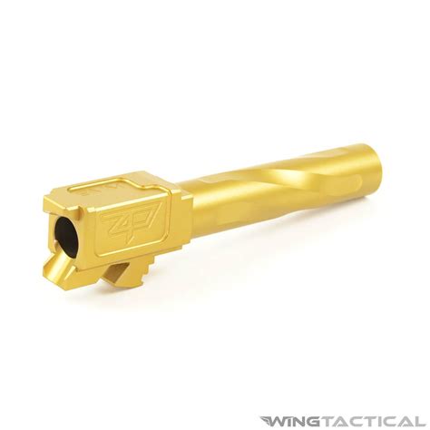 Zaffiri Precision Match Grade Fluted Barrel for Glock 19 Gen 5 | Wing ...
