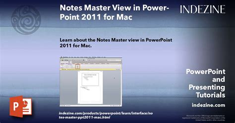 PowerPoint Notes Master 的图像结果
