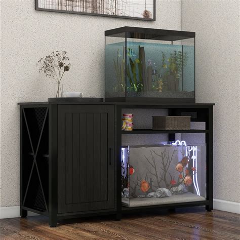 FUCIHOMA 55-75 Gallon Fish Stand with Power Outlets, Heavy India | Ubuy