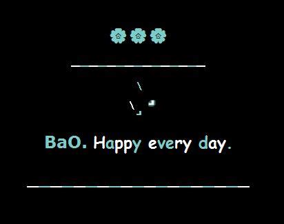 彩色QQ留言代码_Happy every day-腾牛个性网