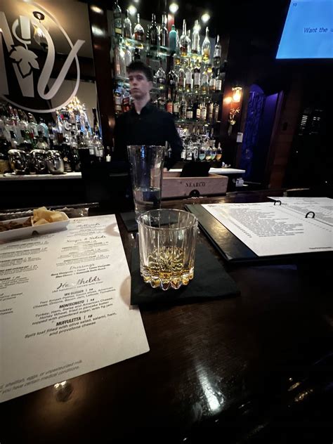 Menu at Whiskey & Vine pub & bar, Lafayette