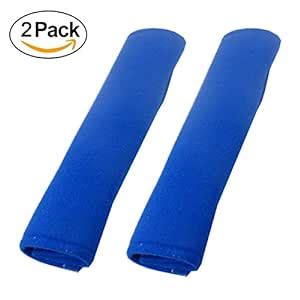 Shoulder Strap Pads Seat Belt Cover 1 Pair Universal Soft Plush Thick ...