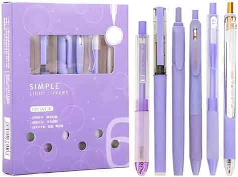 WISHKEY Plastic Colorful Retractable Gel Ink Pen Set For Kids, Unique ...
