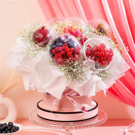 Buy Artisanal Fruit Pearl Bouquet in Mumbai | Fruitilicious