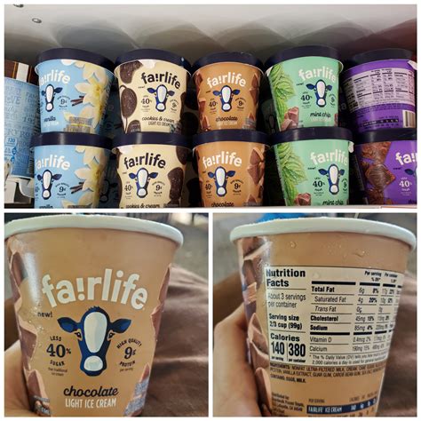 Fairlife Ice Cream!! 10x better than halo top and rebel : r/1200isplenty
