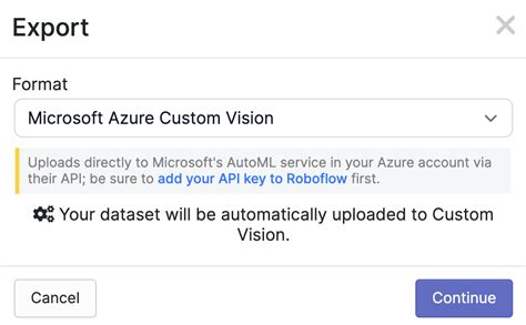 Image result for Vott Export to Azure Custom Vision