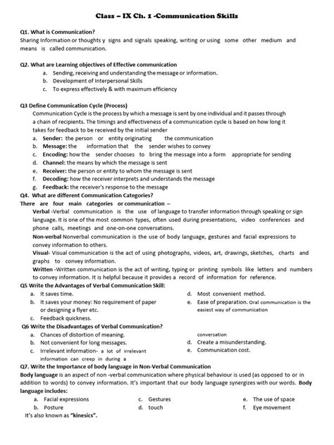 Image result for Communication Skills Module 1