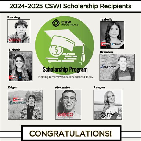 CSW Industrials Inc. on LinkedIn: We're thrilled to announce this year ...