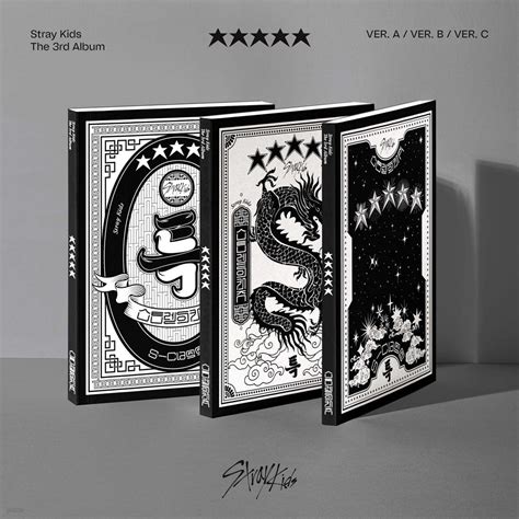 STRAY KIDS - 5 STAR 3RD FULL ALBUM STANDARD VER. + PRE-ORDER GIFT ...