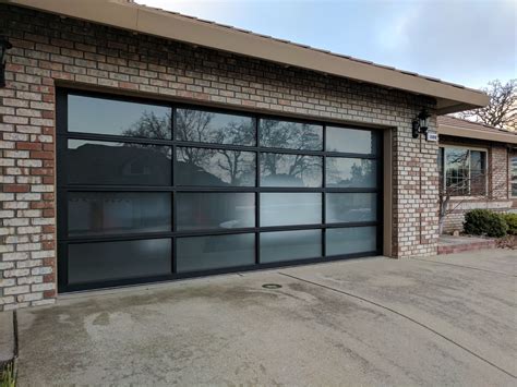 Modern Glass Entry Door Project | Residential Garage Door Installation