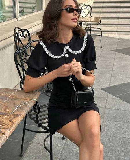 Buy Suzie Doll Collar Statement Dress Online In India