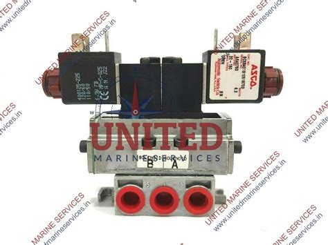 ASCO SCX8401B10518703 DUAL AIR SOLENOID VALVE 20-150 PSI 6.3 WATTS ...