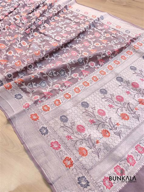 Buy Authentic Banarasi Georgette Sarees Online for Traditional Wear ...