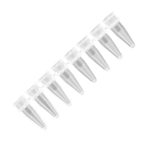 Axygen AXY - PCR-0208-CP-C 0.2ml Thin Wall Clear PCR Strip Tubes and ...