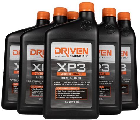 XP3 10W-30 Synthetic Racing Oil – Driven Racing Oil Australia
