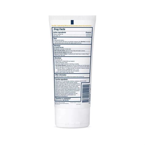 CeraVe Hydrating 100% Mineral Sunscreen for Body - India | Ubuy