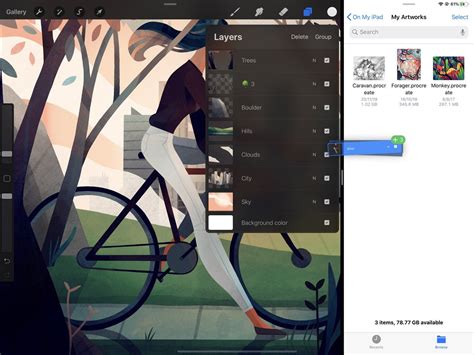How to Export Procreate Files with Layers 的图像结果