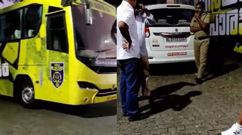 MVD cancels fitness certificate of Kerala Blasters team bus, five ...