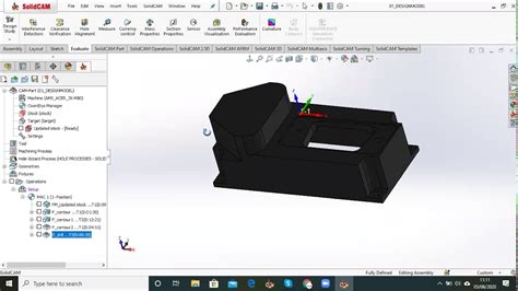 SolidCAM Tutorial 的图像结果