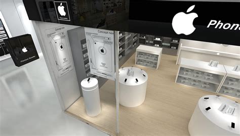 现代苹果手机专卖店3D模型免费下载下载_ID10650095_3dmax免费模型-欧模网