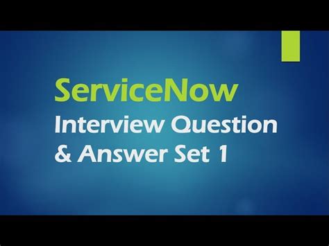 Image result for ServiceNow Developer Interview Que