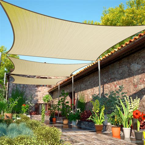 Square/Rectangle Sun Shade Sails - Custom Sizes - ShadeMart - Shademartusa